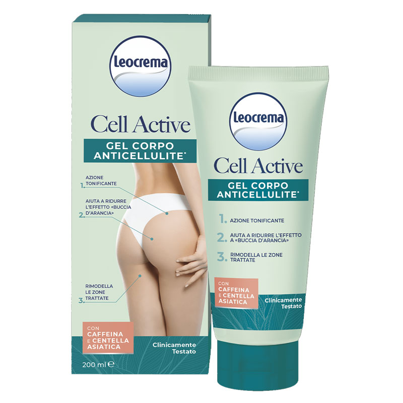LEOCREMA CELL ACTIVE Gel corpo anticellulite 200ml