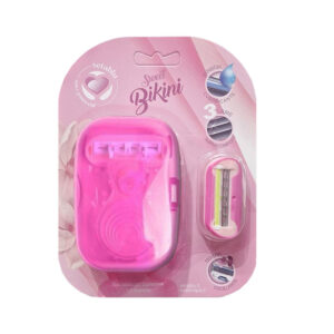 SETABLU SWEET BIKINI Mini rasoio tre lame da viaggio + 2 ricariche