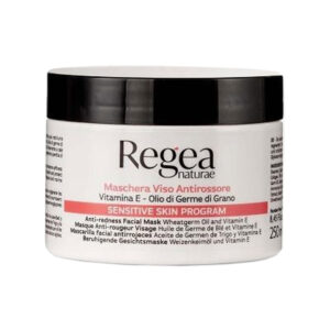 REGEA NATURAE SENSITIVE SKIN PROGRAM Maschera viso anti-rossore con vitamina E e olio di germe di grano 250ml