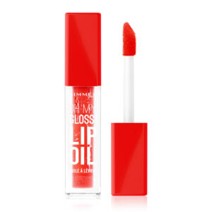 RIMMEL OH MY GLOSS! Olio labbra effetto idratante 4,5ml - 004 Vivid Red