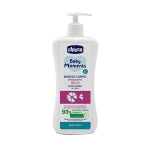 CHICCO Baby Moments bagno corpo Relax senza lacrime con malva e glicerina 500ml
