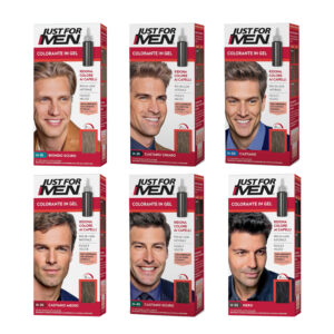 JUST FOR MEN Colorante in gel capelli uomo senza ammoniaca