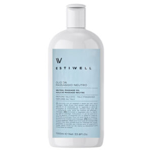 ESTIWELL Olio da massaggio neutro 1000ml - talcato