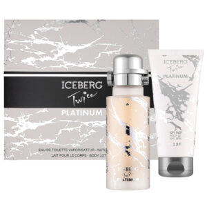 Cofanetto donna ICEBERG TWICE PLATINUM edt 125ml + latte corpo 100ml