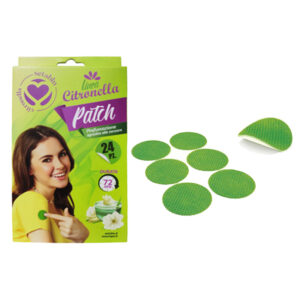 SETABLU Linea Citronella Patch cerotti anti zanzare durata 72h - 24 pz