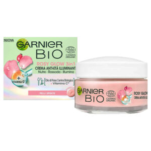 GARNIER BIO ROSY GLOW Crema anti-età illuminante pelli spente 50ml