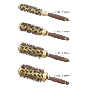 OLIVIA GARDEN BLOWOUT SPEED GOLD Spazzola termica capelli setole ondulate