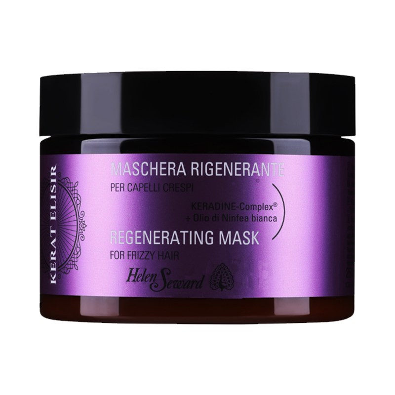 HELEN SEWARD Maschera rigenerante per capelli crespi keradine+olio di Ninfea 250ml