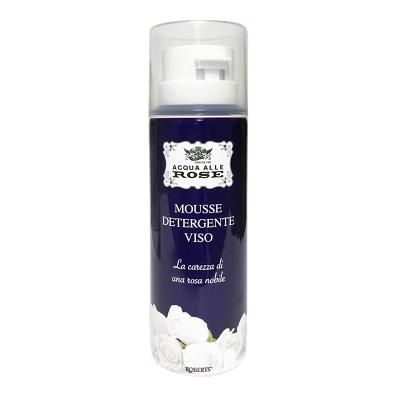 ACQUA ALLE ROSE Mousse detergente viso rosa nobile 150ml