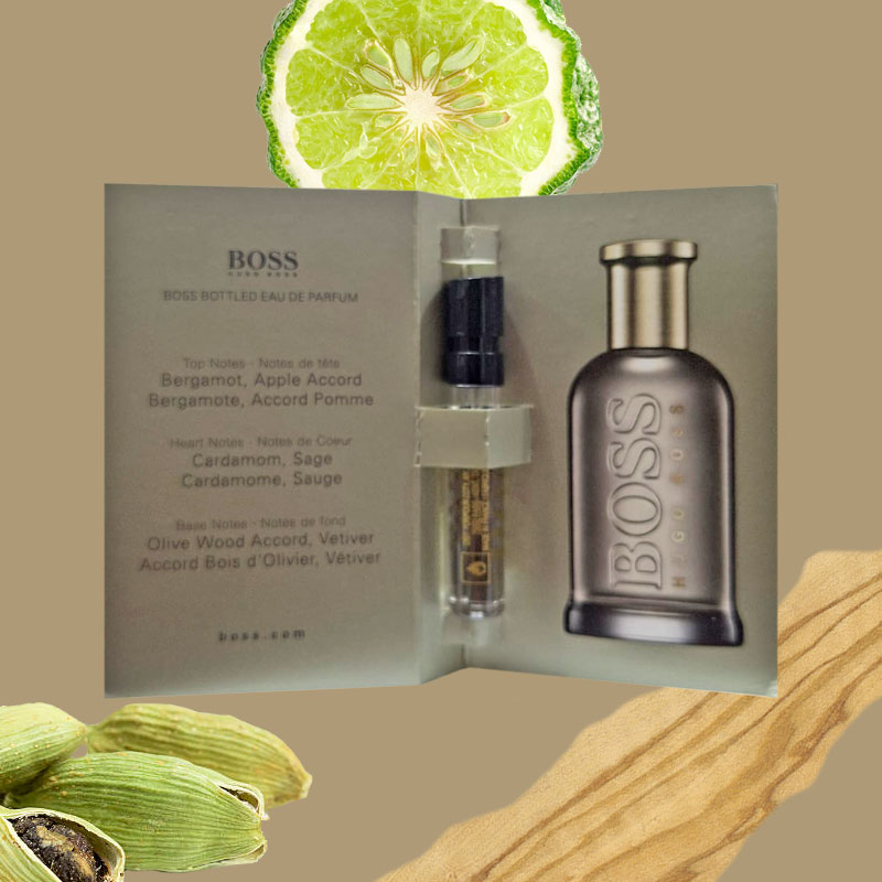 Campioncini HUGO BOSS BOTTLED edp uomo 1,2ml - 12 pezzi - immagine 2