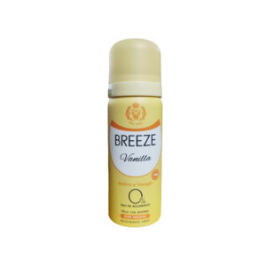 BREEZE Deodorante spray Vanilla zero sali di alluminio travel 50ml - 6pz