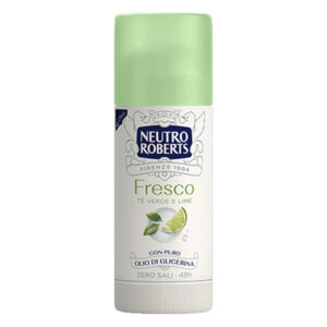 NEUTRO ROBERTS FRESCO Deodorante stick  Tè verde e Lime 40ml - 6 pz
