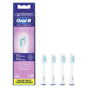 ORAL B PULSONIC SENSITIVE Testine di ricambio per spazzolino elettrico - 4 pezzi
