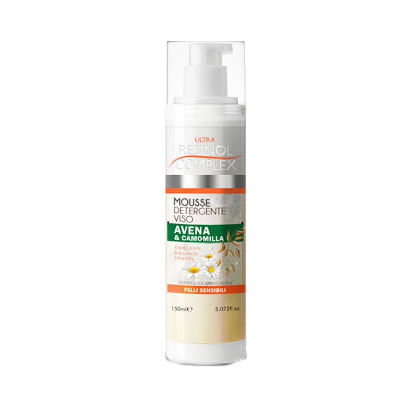 ULTRA RETINOL COMPLEX Mousse detergente viso avena & camomilla pelli sensibili 150ml