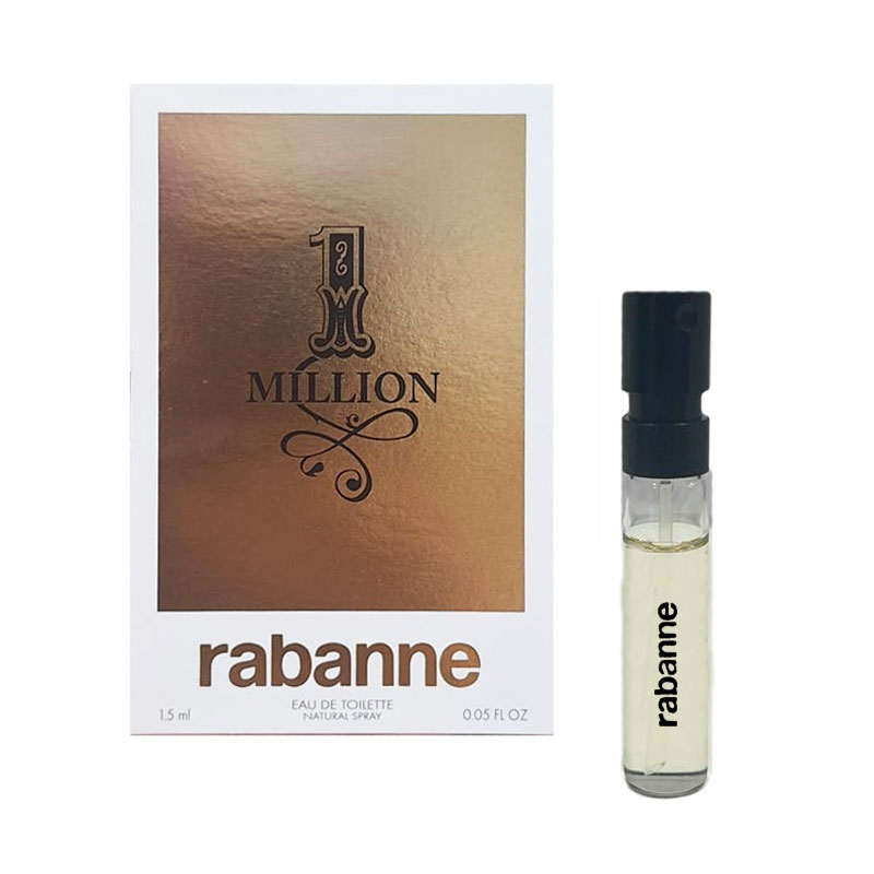 Campioncini PACO RABANNE 1 MILLION edt uomo 1,5ml - 5 pezzi