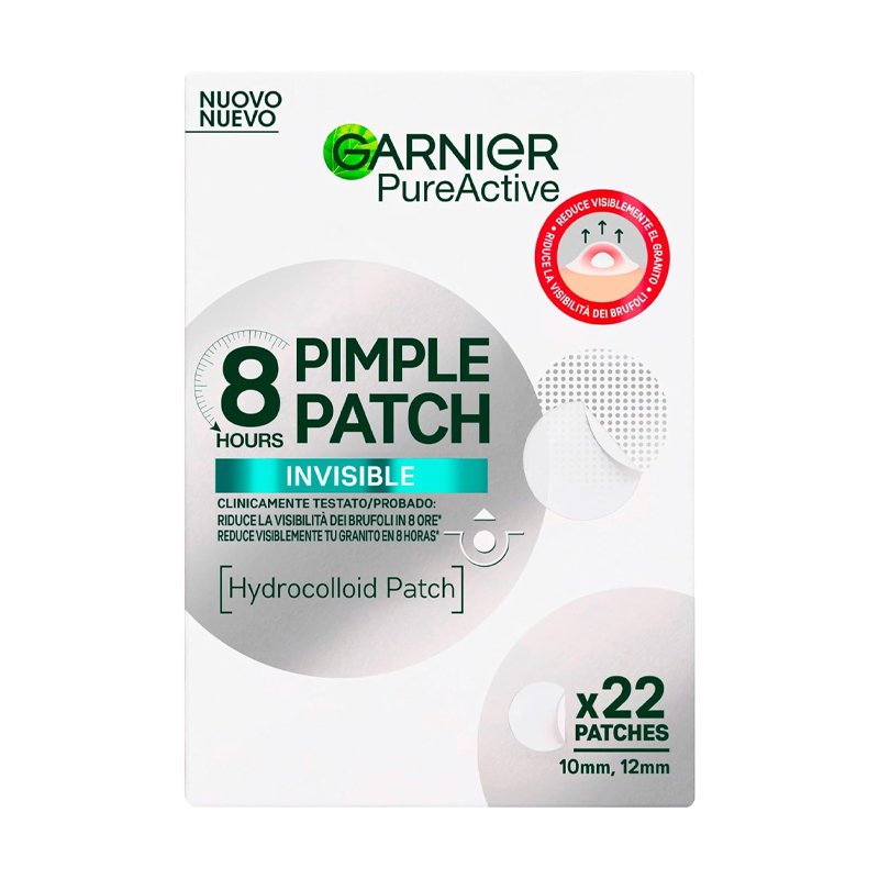 GARNIER PIMPLE PATCH INVISIBLE patch invisibili per brufoli - 22 pezzi