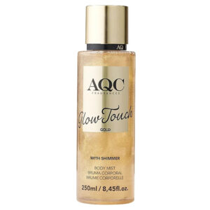 AQC FRAGRANCES GLOW TOUCH GOLD Acqua corpo glitterata 250ml