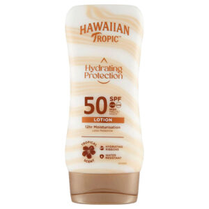 HAWAIIAN TROPIC HYDRATING PROTECTION Lozione solare idratante SPF50 180ml