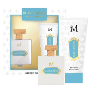 Cofanetto unisex MONTAGE BLANC CRÈME equivalente Giardini di Toscana Bianco Latte edp 50ml + body lotion 50ml