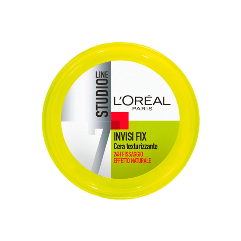 L'OREAL STUDIO LINE INVISI FIX Cera texturizzante capelli effetto naturale 75ml
