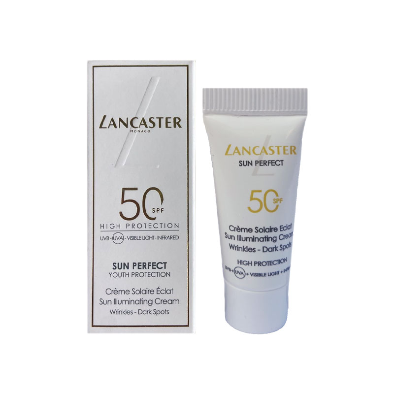 Campioncini LANCASTER SUN PERFECT Fluido solare protettivo viso SPF50 3ml - 10 pezzi