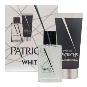 Cofanetto uomo PATRICHS NOIR WHITE edt 75ml + shower gel 200ml
