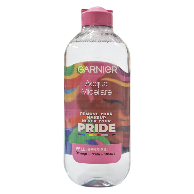 GARNIER PRIDE Acqua micellare viso per pelli sensibili 400ml - 6 pezzi
