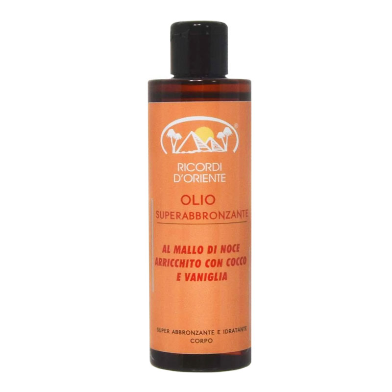 RICORDI D'ORIENTE Olio superabbronzante e idratante corpo 200ml