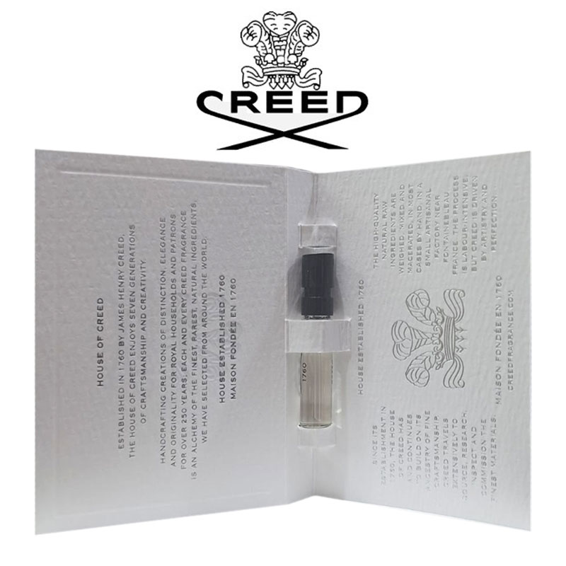 Campioncini assortiti CREED Original Vetiver + Virgin Island Water + Royal Oud + Millésime Impérial edp uomo 1,7ml – 4 pezzi - immagine 2