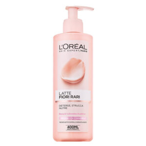 L'ORÉAL FIORI RARI Latte detergente stuccante viso pelli secche e sensibili 400ml