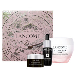 Cofanetto donna LANCÔME crema viso Hydra Zen 50ml + siero viso Génifique Ultimate 10ml + crema contorno occhi Génifique Yeux 5ml