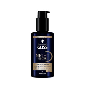 SCHWARZKOPF GLISS NIGHT ELIXIR Siero riparazione notturna 100ml
