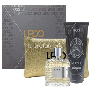 Cofanetto uomo LPDO CRETUS edp 100ml + body wash 100ml + pochette
