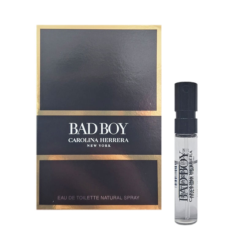 Campioncini CAROLINA HERRERA BAD BOY edt uomo 1,5ml - 6 pezzi