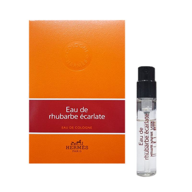 Campioncini HERMES EAU DE RHUBARBE ECARLATÉ edc unisex 2ml - 5 pezzi