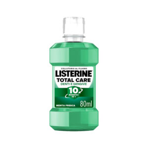 LISTERINE TOTAL CARE DENTI E GENGIVE Collutorio da viaggio menta fresca 80ml - 6pz