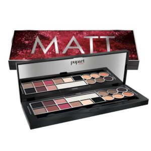 Cofanetto make up PUPA PUPART S MATT Palette occhi viso e sopracciglia - red madness