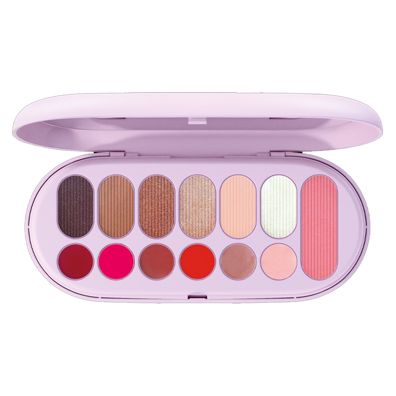 PUPA SOFT VIOLET POCKET Palette trucco viso occhi labbra – 001