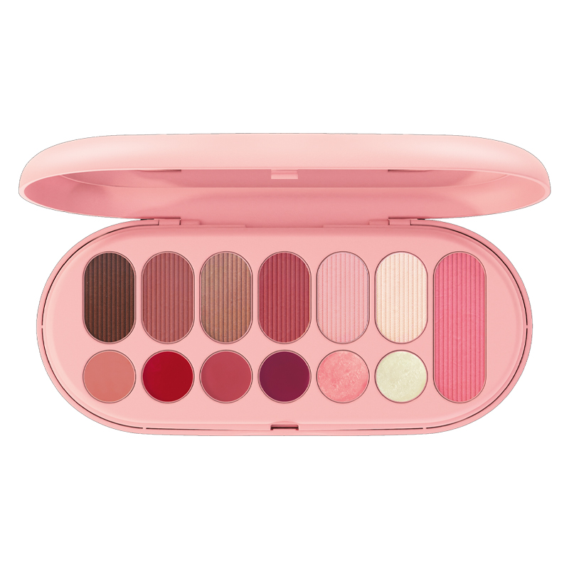PUPA BRIGHT ROSE POCKET Palette trucco viso occhi labbra – 003
