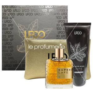 Cofanetto unisex LPDO SUPERBE CAFÉ edp 100ml + body wash 100ml + pochette