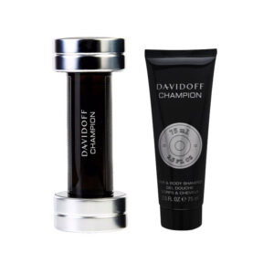 "TESTER" DAVIDOFF CHAMPION edt 50ml + hair & body shampoo 75ml