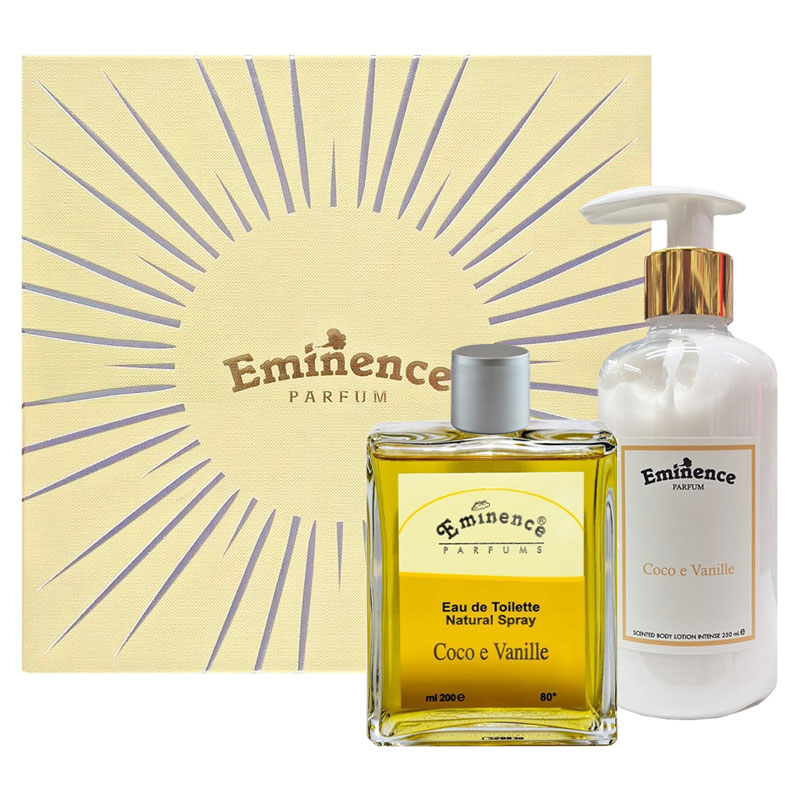 Cofanetto donna EMINENCE PARFUM COCO E VANILLE edt 200ml + crema corpo 250ml