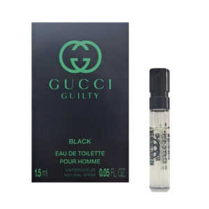 Campioncini GUCCI GUILTY BLACK edt uomo 1,5ml - 6 pezzi