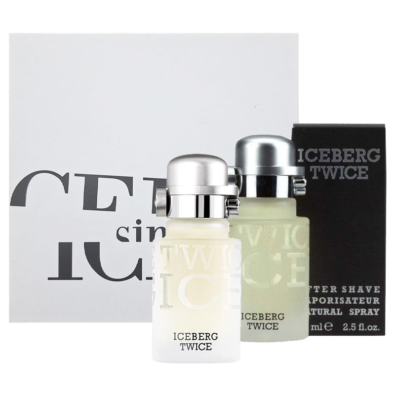 Cofanetto uomo ICEBERG TWICE edt 75ml + dopobarba spray 75ml