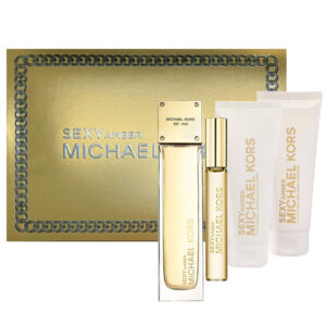 Cofanetto donna MICHAEL KORS SEXY AMBER edp 100ml + shower gel 100ml + body lotion 100ml + edp 10ml