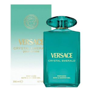 VERSACE CRYSTAL EMERALD Bagnodoccia gel profumato donna 200ml