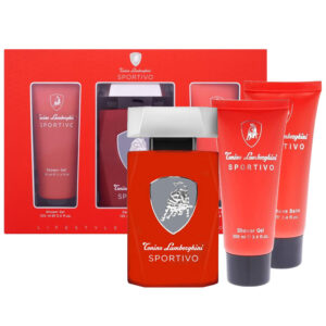 Cofanetto uomo TONINO LAMBORGHINI SPORTIVO edt 125ml + shower gel 100ml + after shave balm 100ml