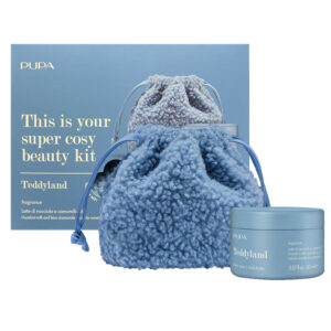 Cofanetto donna PUPA TEDDYLAND Burro corpo 150ml + pochette – latte di nocciola e camomilla