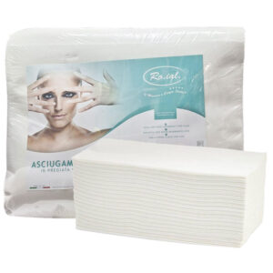 ROIAL Asciugamano monouso carta a secco liscia - 595pz