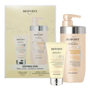 Cofanetto BIOPOINT BODY CARE crema corpo 500ml + crema mani 75ml
